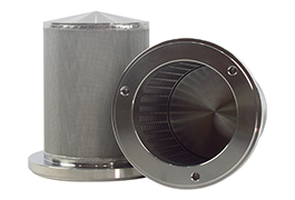 Customized Sintered Filter 79*115 with Flange Interface